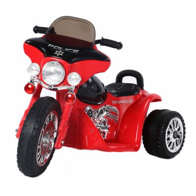 Motocicleta electrica pentru copii, POLICE JT568 35W STANDARD Rosu