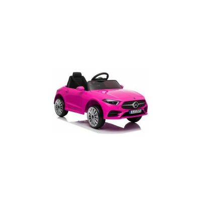 Masina electrica pentru copii, Mercedes C Class, CLS 350, 2 motoare, LeanToys, 5178, roz