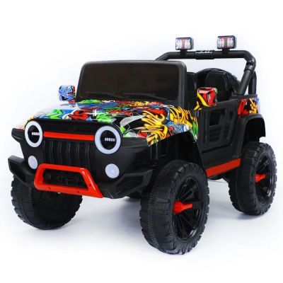 Masina cu acumulator 12V Ocie Jeep Heat Graffiti 2270009-4R-G