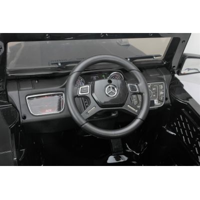 Masinuta electrica Mercedes G63 AMG mare alb