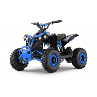 ATV electric NITRO Eco Avenger XXL 1200W 48V cu 3 viteza 6 inch Snowy tyres, albastru