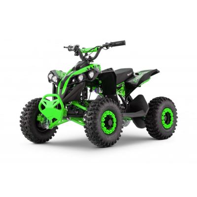 ATV electric NITRO Eco Avenger XXL 1200W 48V cu 3 viteza 6 inch Snowy tyres, verde