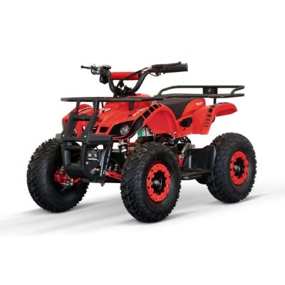 ATV electric pentru copii NITRO Torino Quad 1200W 48V Big Tyre, culoare rosie